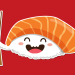 Cute Sushi Kawaii iMessage sticker packs Messages Stickers